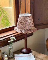 Briarfield Curated Solid Hardwood Table Lamp installed in residential dining space