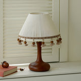 Briselle Curated Solid Hardwood Table Lamp – W 28.5cm x H 40cm  W 11.2 x H 15.7 finish configuration