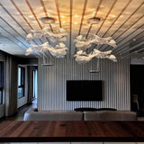 Chlorophilia Suspension Curated Optical Acrylic installed in residential dining space