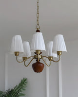 Cadenza Curated Solid Brass Chandelier – dimensional scale reference