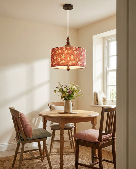 Calico Bloom Pendant Light