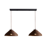 Calora Curated Solid Hardwood Pendant Light – architectural ceiling profile #1
