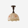 Camélia Curated Solid Hardwood Flush Mount Ceili