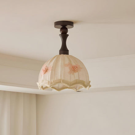 Modern Camelia Flush Mount