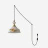 Camellia Grace Curated Solid Brass Pendant Light