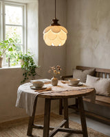 Camiora Curated Solid Hardwood Pendant Light – architectural ceiling profile