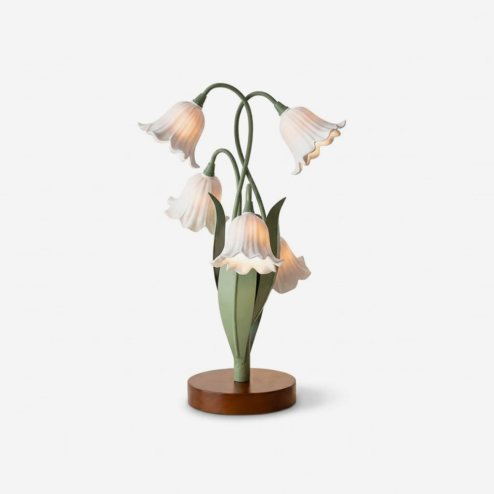 Campelle Curated Mouth-Blown Frosted Glass Table – Mouth-Blown Frosted Glass Table Lamp