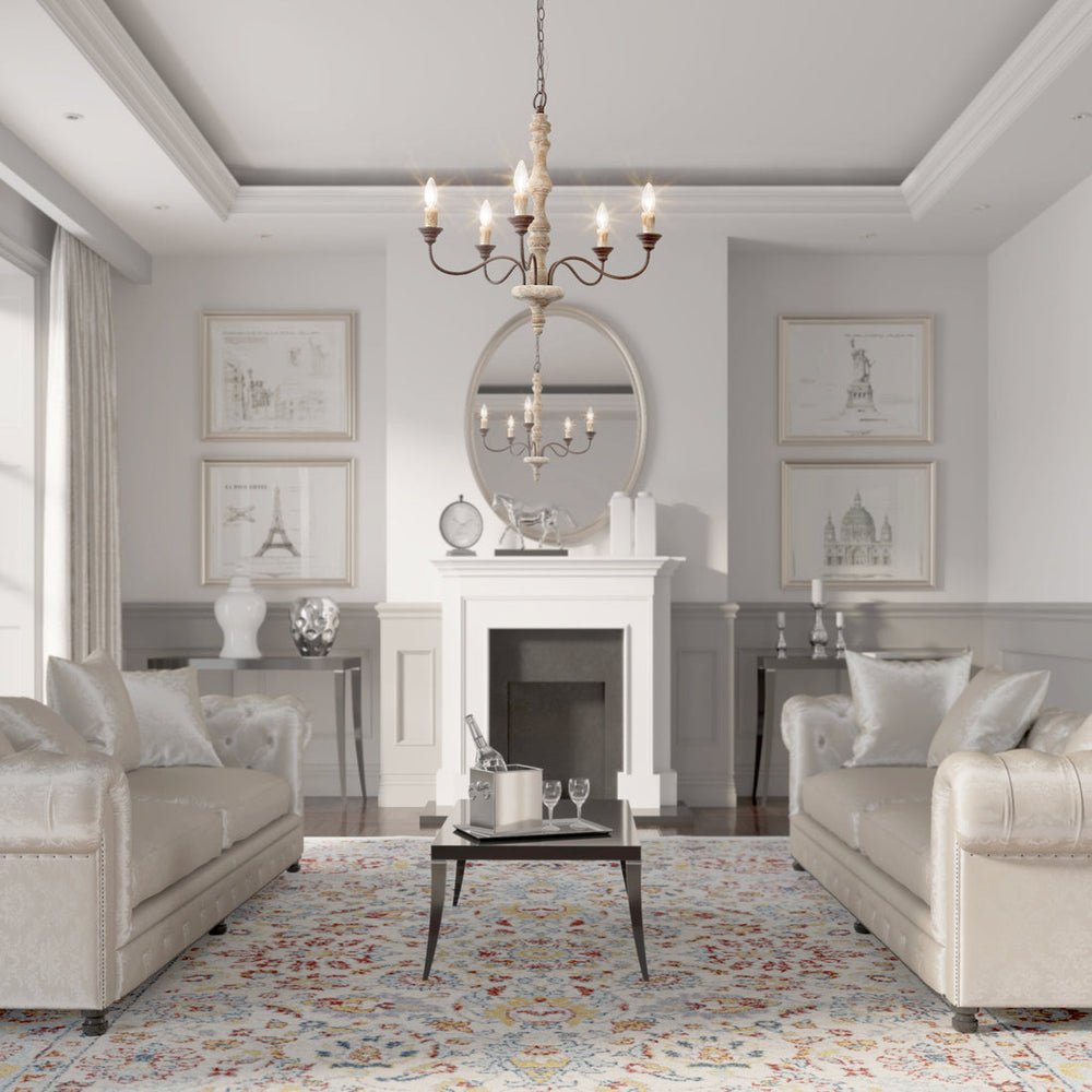 Candlestick Farmhouse Curated Finished Iron Chan – handcrafted surface texture