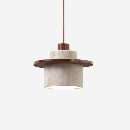 Cantera Travertine Pendant Light