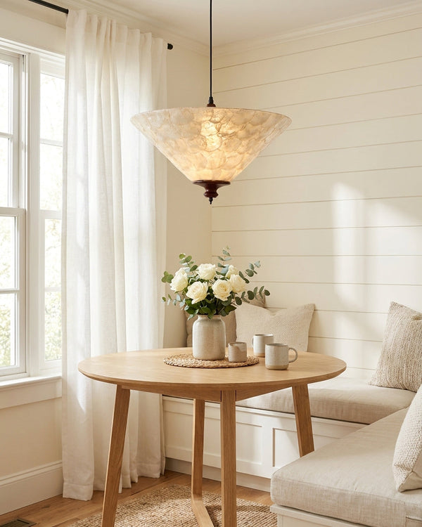 Capelle Curated Solid Hardwood Pendant Light