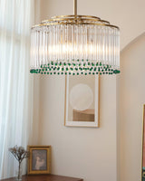 Casandra Curated Mouth-Blown Frosted Glass Chand – architectural ceiling profile