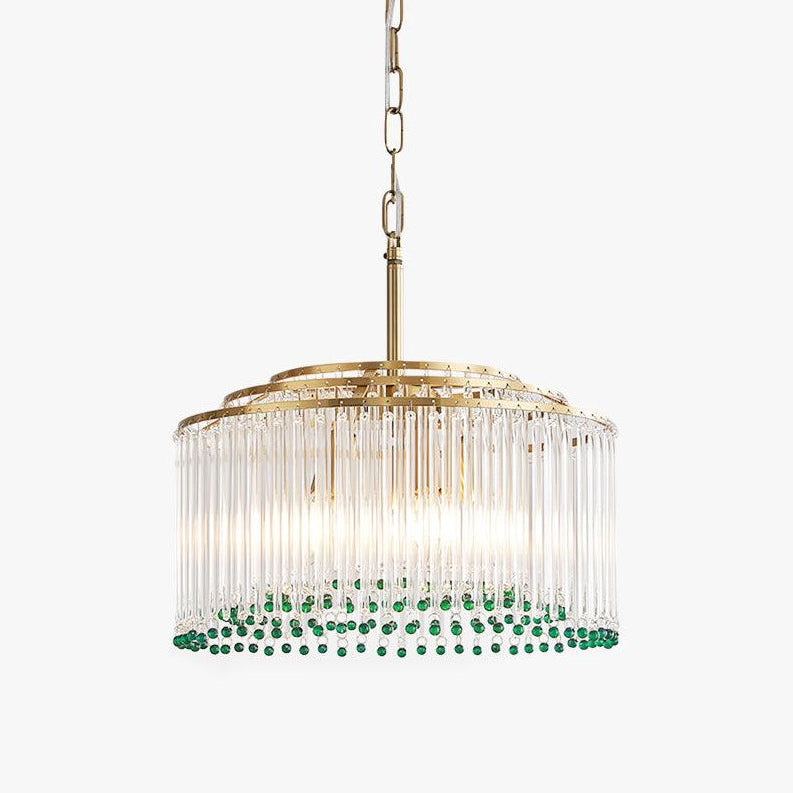 Casandra Curated Mouth-Blown Frosted Glass Chand – Mouth-Blown Frosted Glass Chandelier