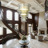 Cascade Glass Green Chandelier – Ambient Illumination in Luxury Interior Setting View 5
