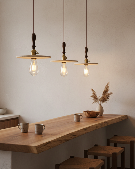Cask Travertine Pendant Light