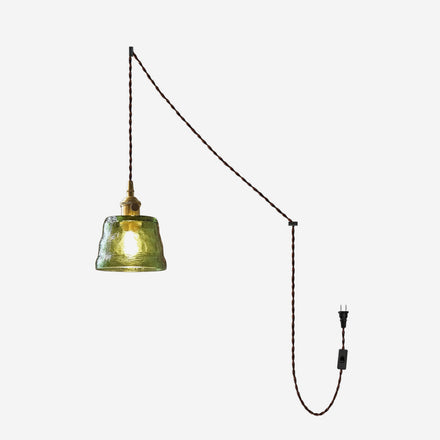 Cavitt Glass Plug In Pendant Light