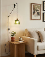 Mouth-Blown Frosted Glass craftsmanship detail on Cavitt Glass Curated Mouth-Blown Frosted Glass P