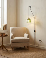 Cavitt Glass Curated Mouth-Blown Frosted Glass P – illuminated warm ambiance setting