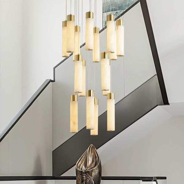 Celestial Alabaster Cascade Curated Alabaster Ch