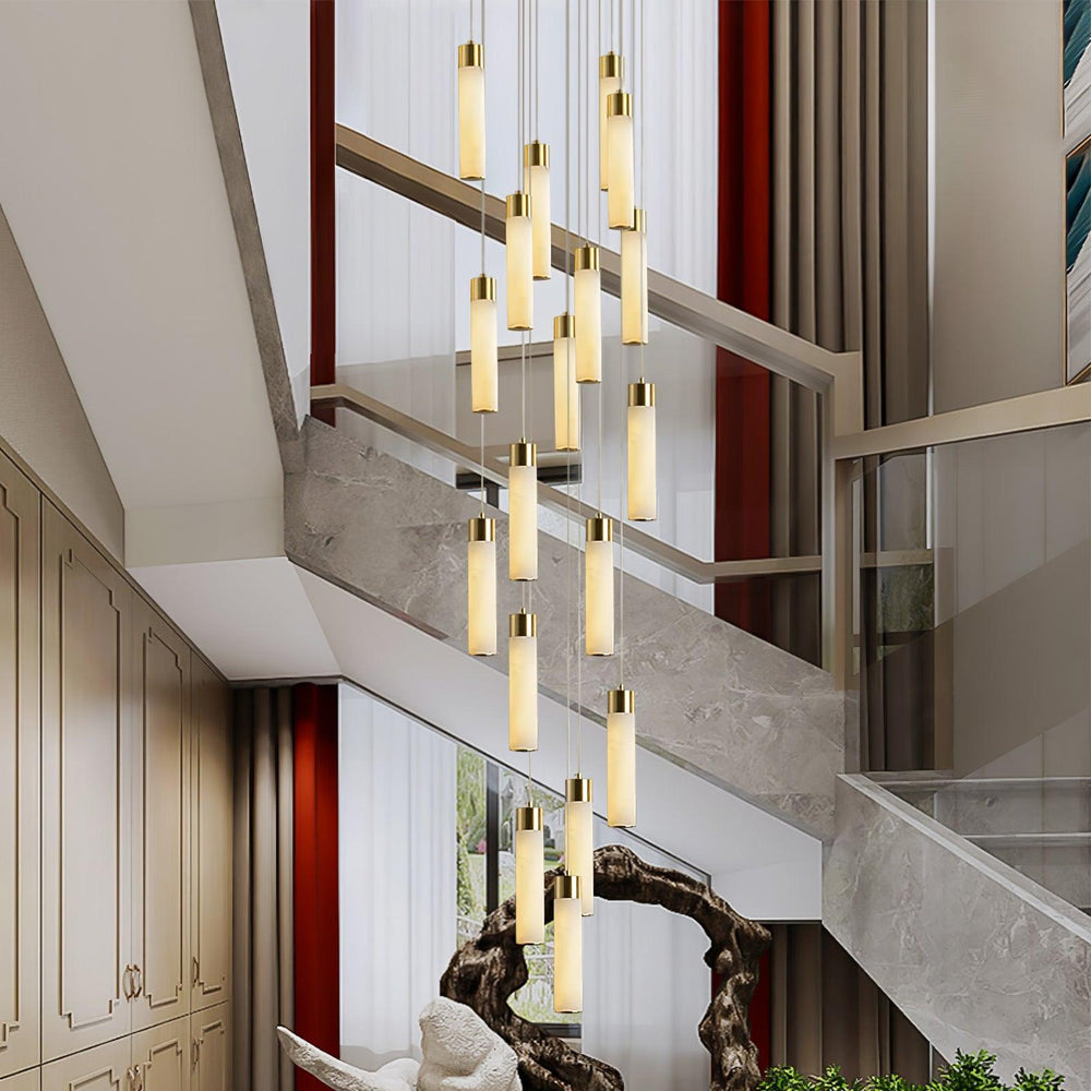 Celestial Alabaster Cascade Curated Alabaster Ch