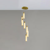Celestial Alabaster Cascade Curated Alabaster Ch – architectural ceiling profile #1