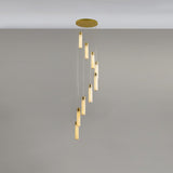 Celestial Alabaster Cascade Curated Alabaster Ch – dimensional scale reference #1