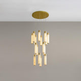 Celestial Alabaster Cascade Curated Alabaster Ch – structural canopy joint detail #1