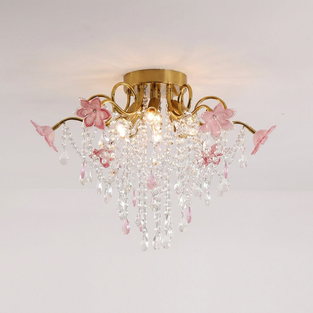 Celestine Curated Mouth-Blown Frosted Glass Flus – Dia 65cm x H 50cm ∅ 25.6 x H 19.7 finish configuration
