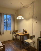Solid Brass craftsmanship detail on Celine Curated Solid Brass Pendant Light