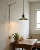 Celine Curated Solid Brass Pendant Light – architectural ceiling profile
