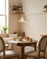 Celisse Curated Hand-Thrown Ceramic Pendant Ligh – structural canopy joint detail
