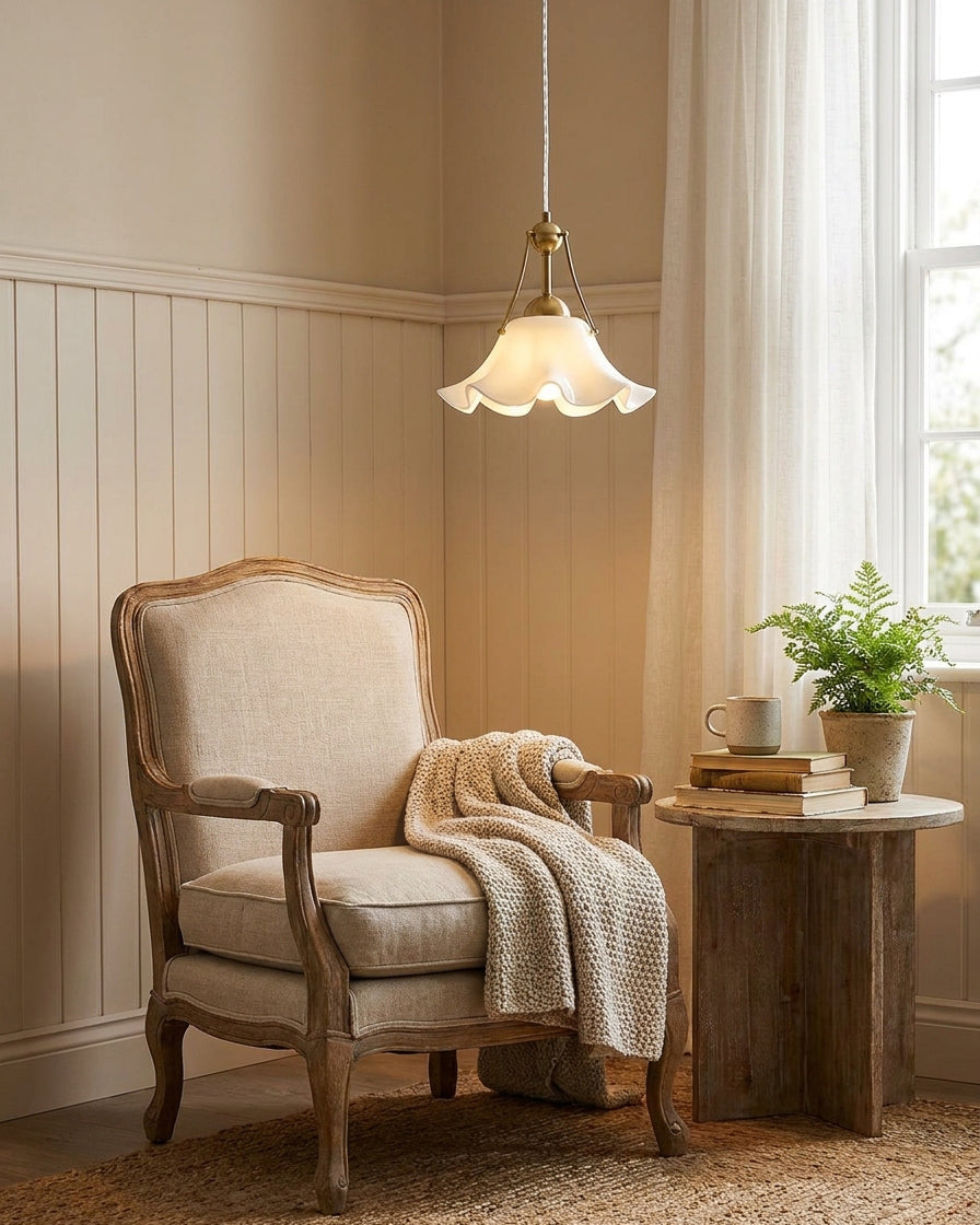 Celisse Curated Hand-Thrown Ceramic Pendant Ligh