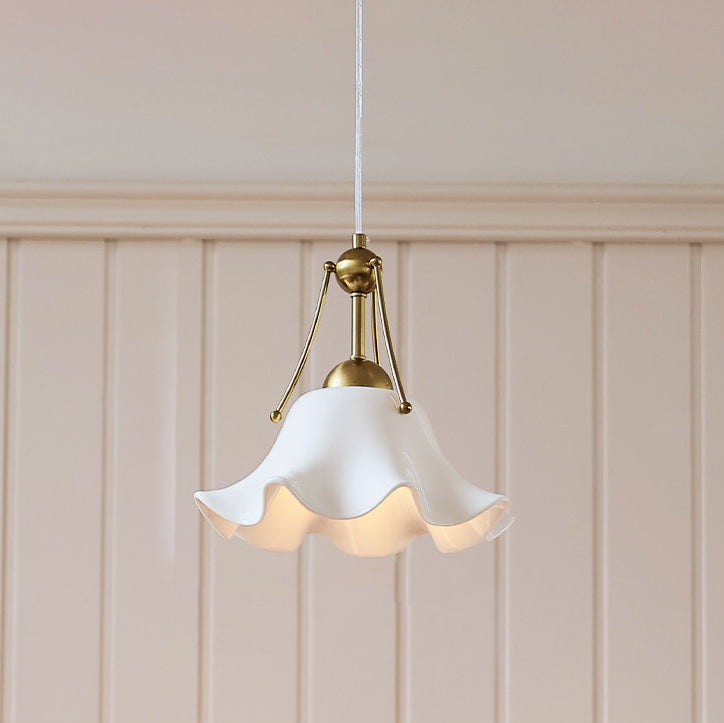 Celisse Curated Hand-Thrown Ceramic Pendant Ligh