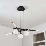 Cellar Suspension Curated Optical Acrylic Chande – spatial dining room perspective
