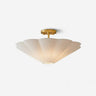 Celora Curated Iron & Glass Flush Mount Ceiling