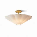 Celora Curated Iron & Glass Flush Mount Ceiling – Dia 80cm x H 17cm  ∅ 31.5 x H 6.7 finish configuration