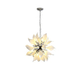 Petala Amber Art Glass Chandelier – structural canopy joint detail #1