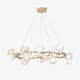 Cerisium Blossom Curated Hand-Thrown Ceramic Cha – Hand-Thrown Ceramic Chandelier