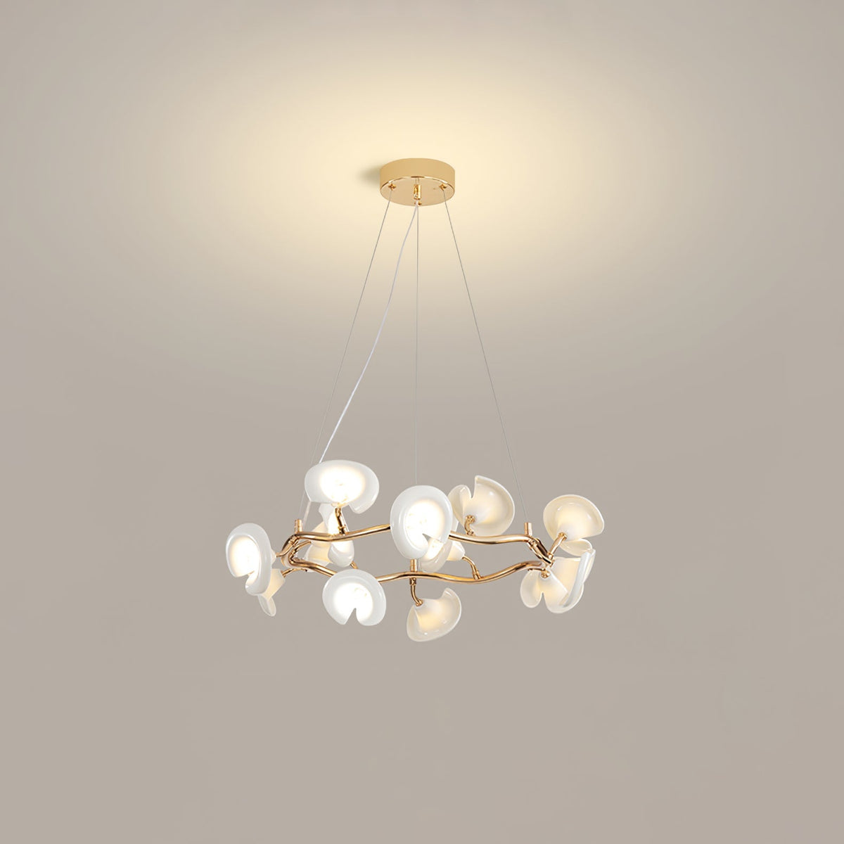 Cerisium Blossom Curated Hand-Thrown Ceramic Cha – ∅ 23.6 x H 9.8 finish configuration