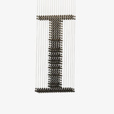 Charcoal Sculptural Chandelier (Model I) - Angle 1