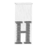 Charcoal Chandeliers H Curated Iron & Glass Chan – dimensional scale reference