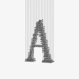 Charcoal Sculptural Chandelier (Model A) - Angle 8