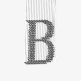 Charcoal Sculptural Chandelier (Model B) - Angle 7
