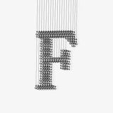 Charcoal Sculptural Chandelier (Model F) - Angle 6