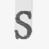 Charcoal Chandeliers S Curated Iron & Glass Chan – macro detail view