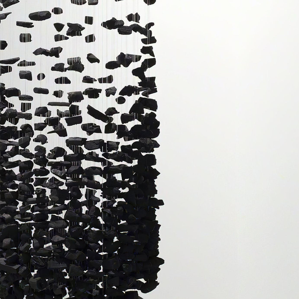 Charcoal Chandeliers L Curated Iron & Glass Chan – illuminated warm ambiance setting