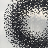 Charcoal Sculptural Chandelier (Model Q) - Angle 9