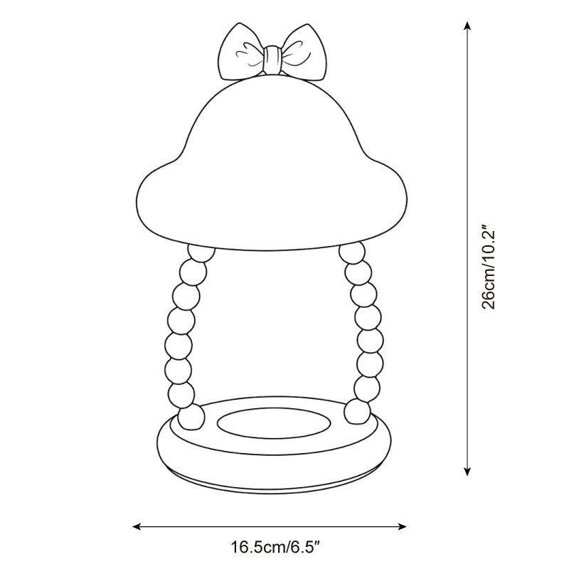 Charmora Candle Warmer Curated Finished Iron Tab