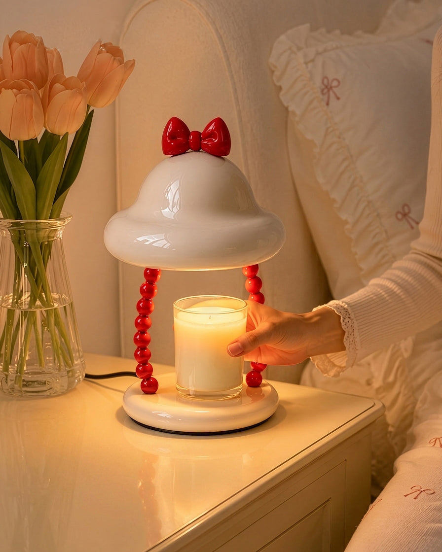 Charmora Candle Warmer Curated Finished Iron Tab