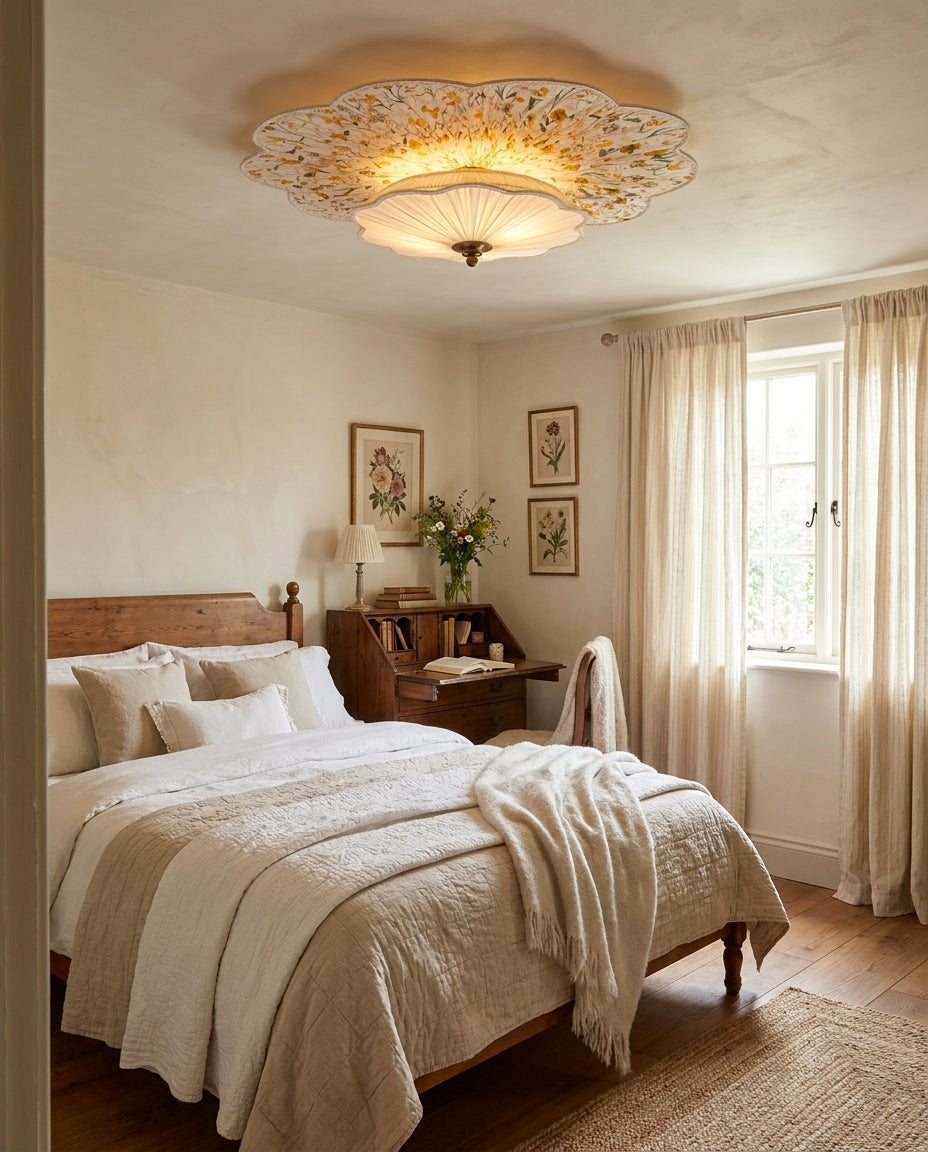 Chintrelle Curated Solid Brass Flush Mount Ceili