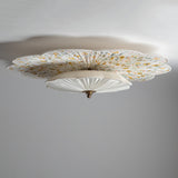 Chintrelle Curated Solid Brass Flush Mount Ceili – Dia 75cm x H 20cm  ∅ 29.5 x H 7.8 finish configuration